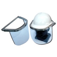 Grinding Face Shield Visor and Aluminum Bracket for Safety Helmet