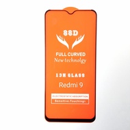 Xiaomi Redmi 9/9A/9C/9T Tempered Glass Tg Full Lem Full Layar