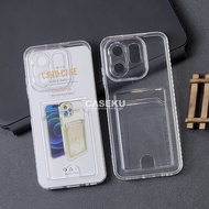 Infinix Smart 9 Infinix Smart 9 HD Card Case Clear Clear Card Slot/ Case Infinix Smart 9 Infinix Sma