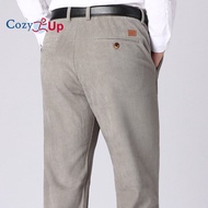 Cozy Up Mens Pants Chinos Slim Straight Solid Corduroy Comfortable