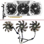 6C Coog 2 Fan 3Pcs Ga91s2u 4Pin Fy09015l12lpa Fy08015l12lpa Kfa2 Gtx980 HOF GPU FAN For GALAXY GEF