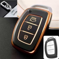 Bao ốp bảo vệ chìa khóa xe Hyundai Accent 2019 Accent 2021 Tucson I10 Elantra Creta 2022 nhựa mềm TP