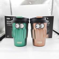 Tyeso 400ML Vacuum Cup Coffee Mug Portable Steel Insulated Travel Cup Convenient Handheld 304 Stainl