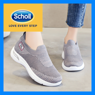 Scholl เตี้ยชั่นรองเท้าสตรีรองเท้าคอนเนคเตอร์สำหรับสตรี Scholl รองเท้าลำลองสำหรับผู้หญิงกลางแจ้ง รองเท้าสุภาพสตรี รองเท้าลำลองสุภาพสตรี รองเท้าผ้าใบสตรีรองเท้าโบ๊ทชูส์และโลฟเฟอร์สำหรับสตรี- A12