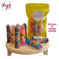 Permen Lipstik Mix Coklat Lipstik Premium