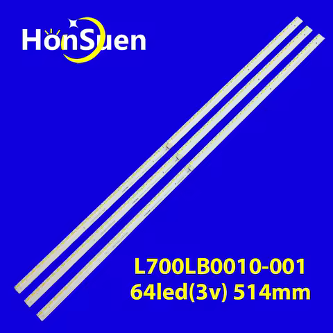 New 3pcs LED Backlight Strip Bar For LeTV Max 70 L700LB0010 GK0387 01CVB058A003 JE695D3GW80T LK695D3
