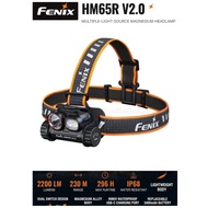 Fenix HM65R V2.0 Headlamp Double Lamp Remote(White Light) And Wide (Yellow + Red Light 2200 lm Magne