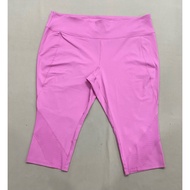 (Q5043) bigsize mid-length sports pants (Size 3X,4X ) - Liquidation