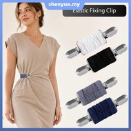 2 Pcs Cinch Clip Elastic Dress Cinch Clip for Women Cardigan Sweater Dress Shawl Shirt SHOPSBC4670