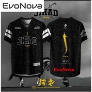 HALAKIRI JIHAD jersey (NFL insert EMBROIDERED)