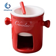 Fondue Mug  Chocolate Melting Fondue Pot Chocolate Fondue Mugs Snack Candy Chocolate Melter Pot