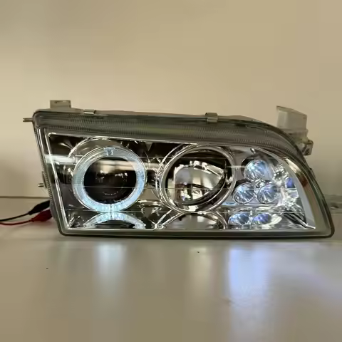 A Pair Car Headlight Modified Angel Eyes Daytime Running Lights for COROLLA AE100 AE101 AE104 1992 1