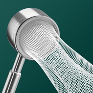 Supercharged Shower Head Nozzle Small Waist304Stainless Steel Set Household Pressurized Bath Wall-Mounted