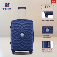 TZJM Luggage Bag Travel Polypropylene Hard Case TSA Lock 8-Wheels Spinner Luggage Hand Carry Luggage