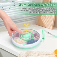 Snack Box with CompartmentsSnack Spinner with WristbandKids Portable Fruit & Candy Storage BoxSnack 