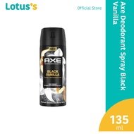 Axe Deodorant Spray Black Vanilla 135ml