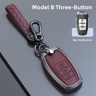 MENGDAO | Premium Leather Key Case for Haval H6 H2S M6 H7 H4 F7X H8 H9
