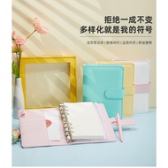 [SG Seller]Business style Simulated Leather Macaron with 4-in-1 inner paper | 80gsm paper | A6