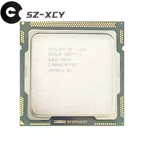 Intel Core i7-860 i7 860 2.8 GHz Quad-Core Eight-Thread CPU Processor 8M 95W LGA 1156