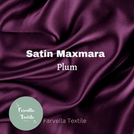 BAHAN KAIN SATIN PER 1/2 (SETENGAH) meter Kain SATIN SILK GLOWING / SATIN SUTRA PREMIUM