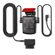 OBD ACC Hard Wired Dash Cam Recorder 12V/24V to 5V 3A Car Charger Cable Radar Detector 24h Detection