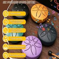 A Set Of Outdoor Garden Rain Drums, Steel Tongue Drums, Ethereal Drums, Featuring 6 Notes In 7.62 Cm