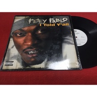 I Told Y'all-Petey Pablo 12 Inches LP PinHaiMusic B180 Shop