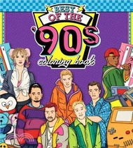 19507.Best of the '90s Coloring Book: Color Your Way Through 1990s Art &amp; Pop Culture