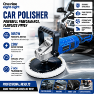 One Nine Eight Eight 1050W 7-Speed 7-Inch Variable Speed Polisher Waxing Machine for Car Detailing P
