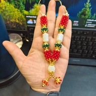Red And Green Garland 5 Inches (13 cm.)