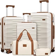 Luggage Set 3 Pieces Cabin Bag 55x40x20 Ryanair Suitcase ABS Hard Shell with Cabin Bag Ryanair 40x20