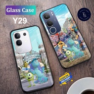 Softcase Glass For VIVO Y29 (4G) & VIVO Y29 (5G) - Case Handphone For VIVO Y29 (4G) & VIVO Y29 (5G) 