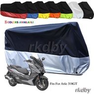 Motorcycle Cover Fits For Ariic 318GT Sunscreen Dustproof Waterproof Body Protective Cover
