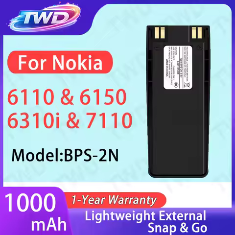BPS-2N BPS2N Large capacity Battery For Nokia 6110/6150/6310i/7110 Batteries New High Quanlity
