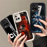 HK-8 Cristiano Ronaldo Luxury shockproof Casing for VIVO Y21 Y21t Y21e Y21s Y33s Y300 T4 IQOO Z10 13