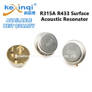 (1pcs) R315A R433 3Pin DIP Surface Acoustic Resonator Crystal Oscillator