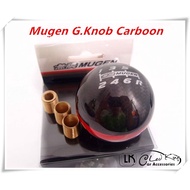 🔥READY STOCK🔥 Mugen Manual Gear Knob Carbon Look 6 SPEED Wira Iswara Waja Eg Ek