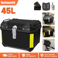 TANKER ABS TOP BOX 45L Top Box Motorcycle Aluminium Top Box 45L universal ALUMINIUM PREMIUM LOCK COL