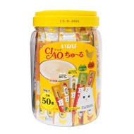 CIAO Chu Ru Bottle 50 PCS, Ciao Stick/Treats