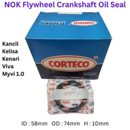 NOK Flywheel Crankshaft Oil Seal  Perodua Kancil Kelisa Kenari Viva Myvi 660 850 1.0 [CORTECO]
