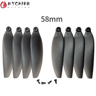 CHINK Remote Control Drone Parts, Universal 58mm/66mm Folding Propeller Blades, Plastic Black Quadco