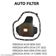 OEM AUTO TRANSMISSION/CVT FILTER WITH GASKET FOR PERODUA ATIVA 1.0 TURBO/MYVI D51A/ALZA NEW AXIA 353