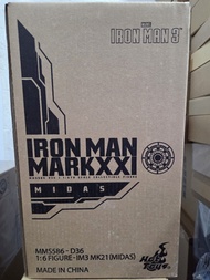 Hottoys MMS586 D36 Iron Man 3 Mark 21 XXI Midas Diecast