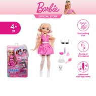 Barbie Dream Besties Barbie “Malibu” Doll & Accessories Posable Fashion Doll & Themed Pieces (JKP50)