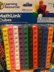 📦現貨📦 Learning Resources mathlink cubes 100pcs 幼兒數學學習教具