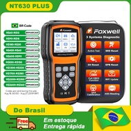 FOXWELL NT630 Plus OBD2 Automotive Scanner Engine Check ABS SRS EPB OIL SAS Calibration OBD2 Code Re