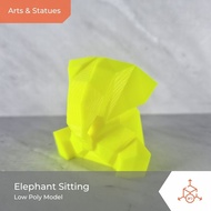 Sitting Elephant Statue | Sitting Elephant Statue | Art Art Art | Figures