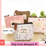 (M'sia) Mini Make Up Bag Travel Pouch Coin Coins Pouch Lady Dompet Syiling Door Gift Free Gift 零钱包