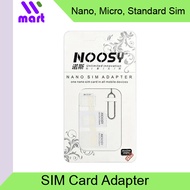 SIM Card Adapter Kit + Tray Ejector / SIM Eject Pin for Nano / Micro / Standard SIM