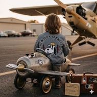 MA-1 M1B y4nk3ss rare item children's bomber jacket super cool logoBIG